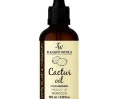 Fulgent World Cactus Oil 100% Pure Organic – Skin & Hair Care (100 ml)