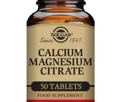 Solgar Magnesium Citrate Calcium – 50 tablets