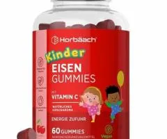 Horbaach Children's Iron + Vitamin C Gummies